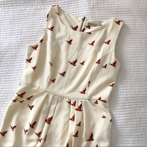 Darling London goose print dress Size M
